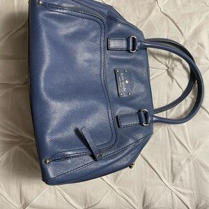 Kate Spade, small catalina bag, baxter street denim color, gently used